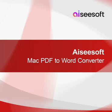 Aiseesoft Mac PDF Word konverter