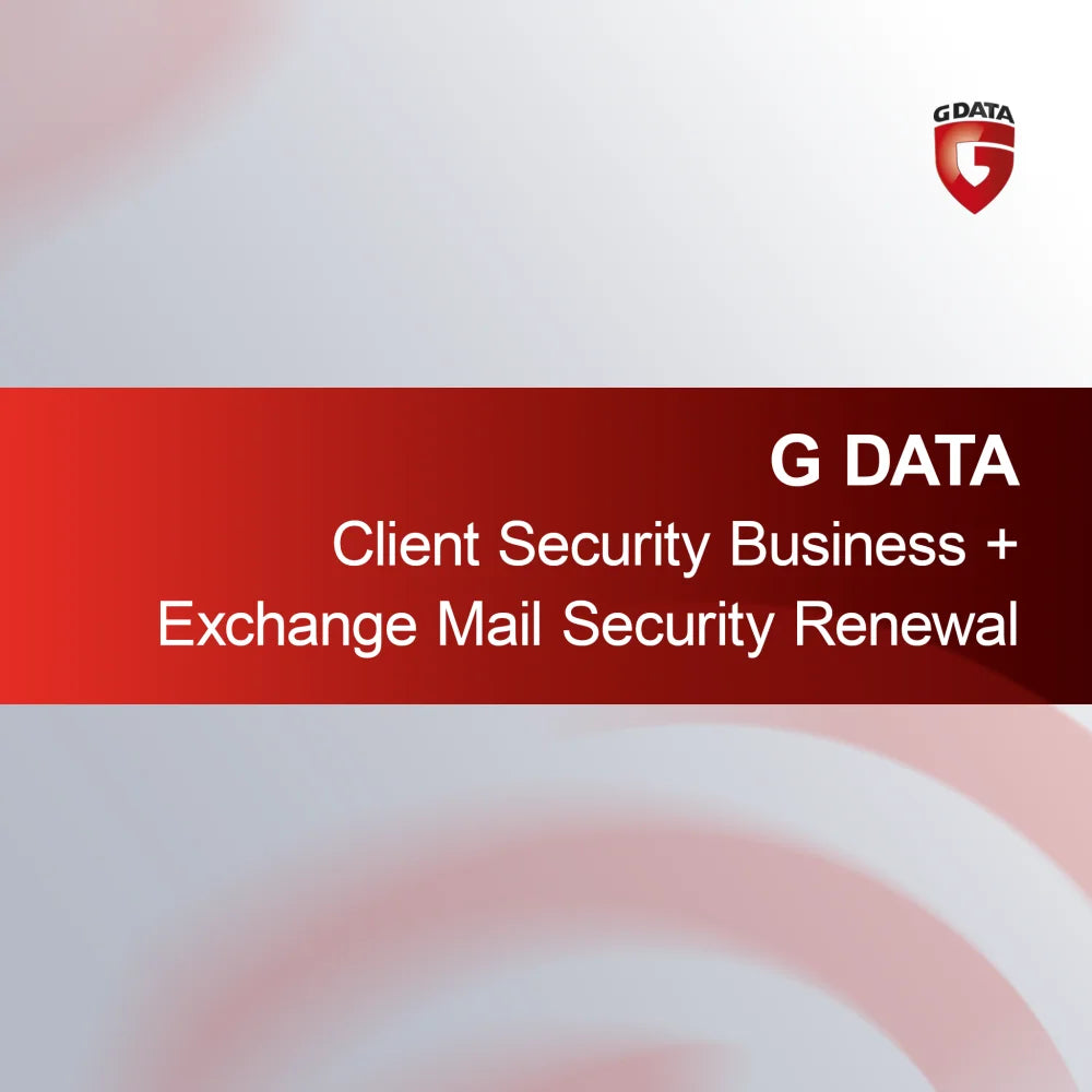 G DATA Client Security Business + Exchange Mail Security Megújítás