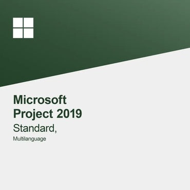Microsoft Project 2019 Standard, többnyelvű