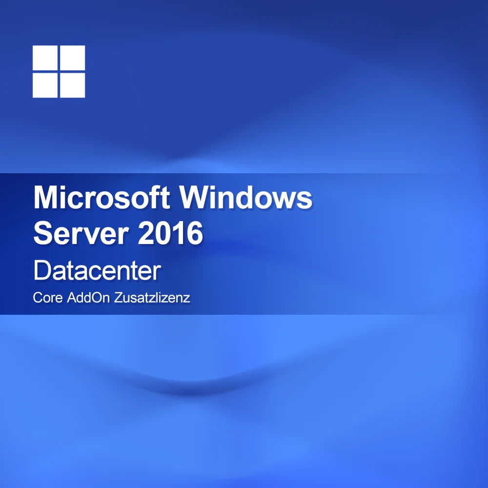Microsoft Windows Server 2016 Datacenter, Core AddOn kiegészítő licenc