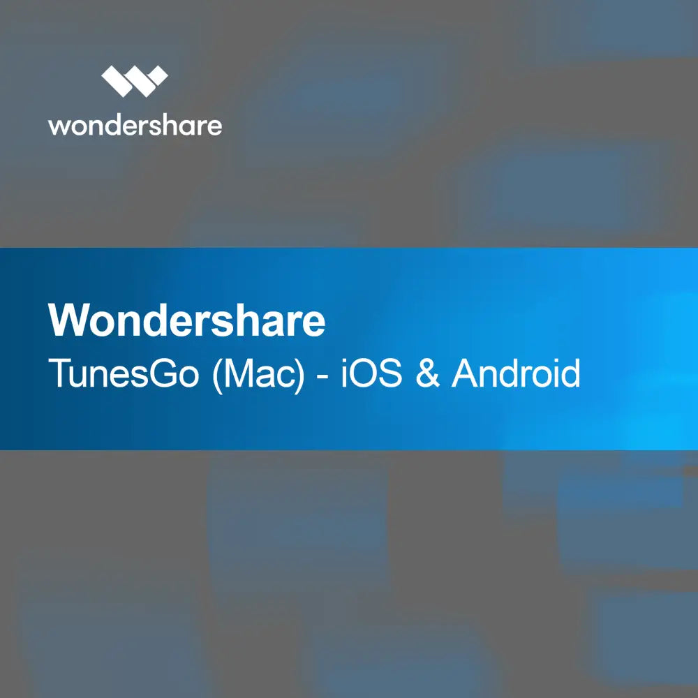 Wondershare TunesGo (Mac) - iOS és Android