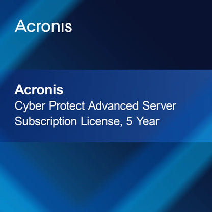 Acronis Cyber Protect Advanced Server előfizetési licenc, 5 év