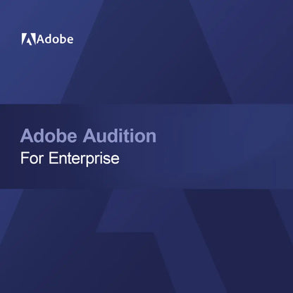 Adobe Audition vállalati használatra