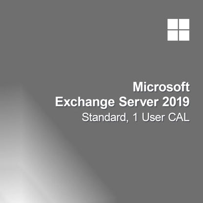 Microsoft Exchange Server 2019 Standard, 1 felhasználói CAL