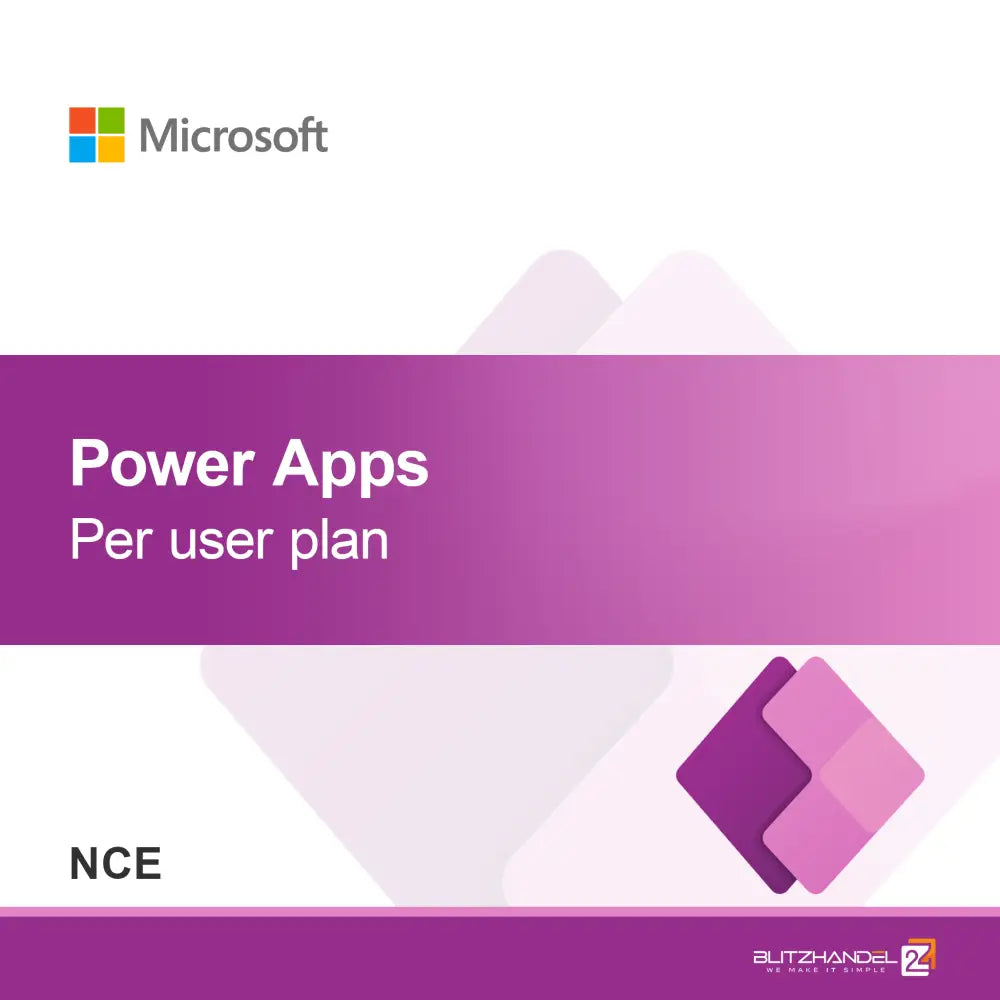 Power Apps felhasználónkénti terv (NCE)