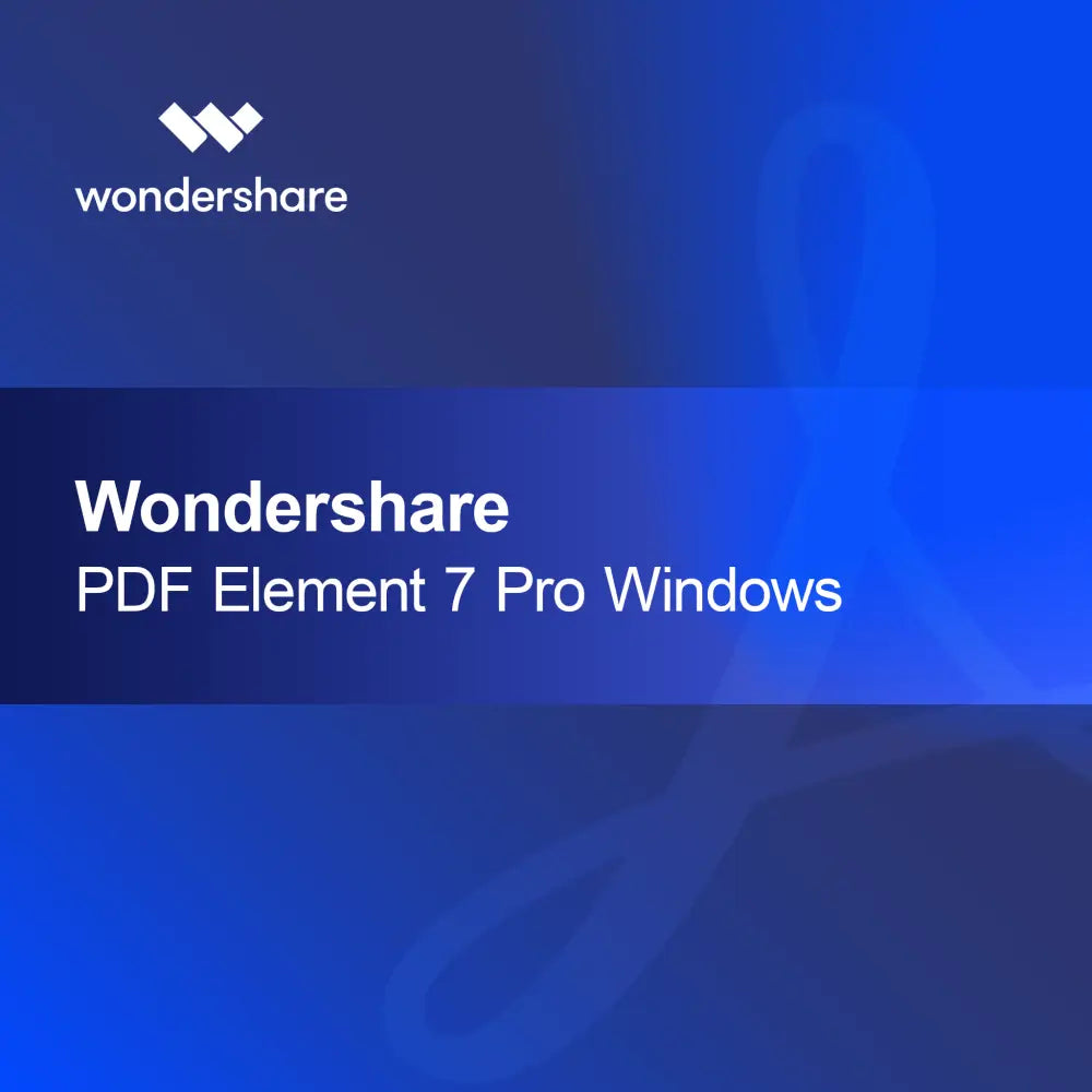 Wondershare PDF Element 7 Pro Windows